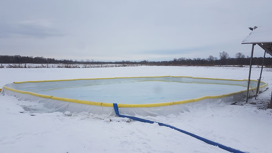 Ice Rink Flooding